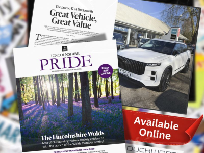 The Jaecoo J7's Feature in the Lincolnshire Pride Magazine