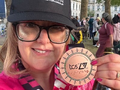 Chrissy Ran The London Marathon