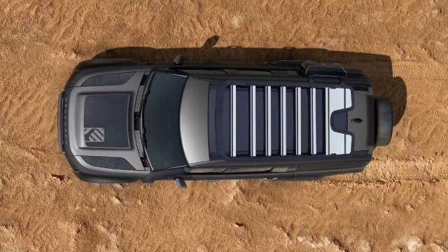 Defender 110 top view