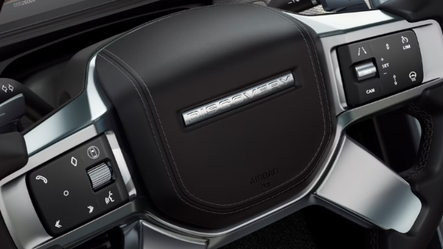 Discovery steering wheel